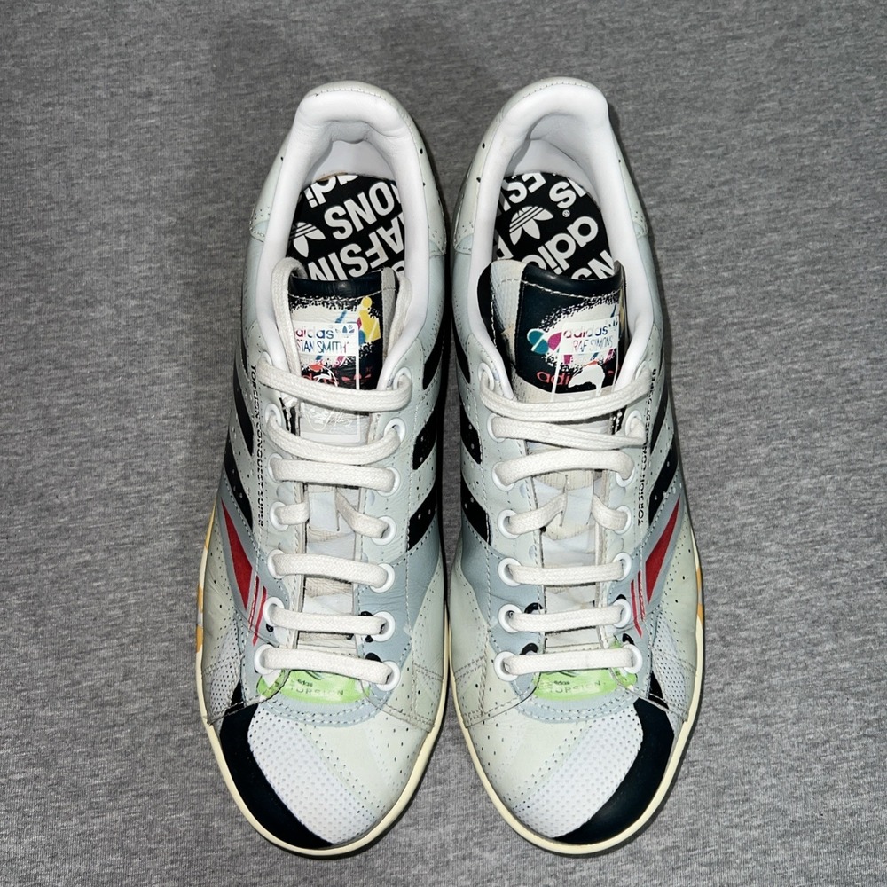 Adidas Raf Simons x Torsion Conquest Stan Smith Trompe L'oeil Mens Shoe Sz 8 - Picture 8 of 16